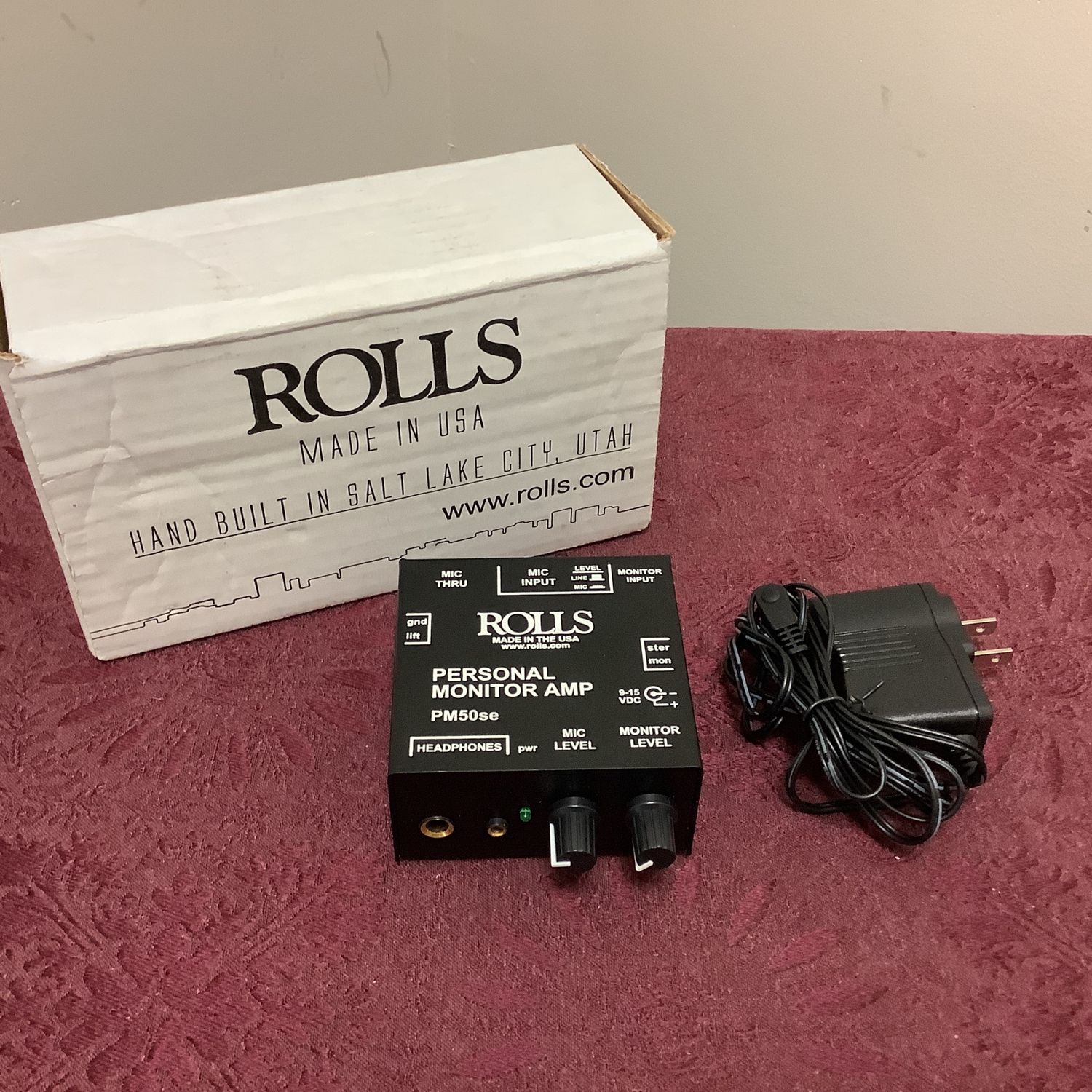 Rolls Personal Monitor Amp PM50se