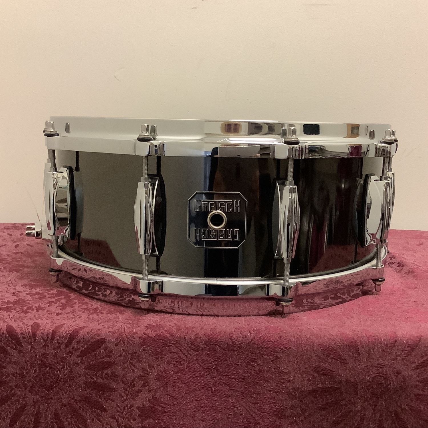 Gretsch Renoun 14 Gretsch Renoun 14" x 5.5" Black Chrome Steel Snare Drum