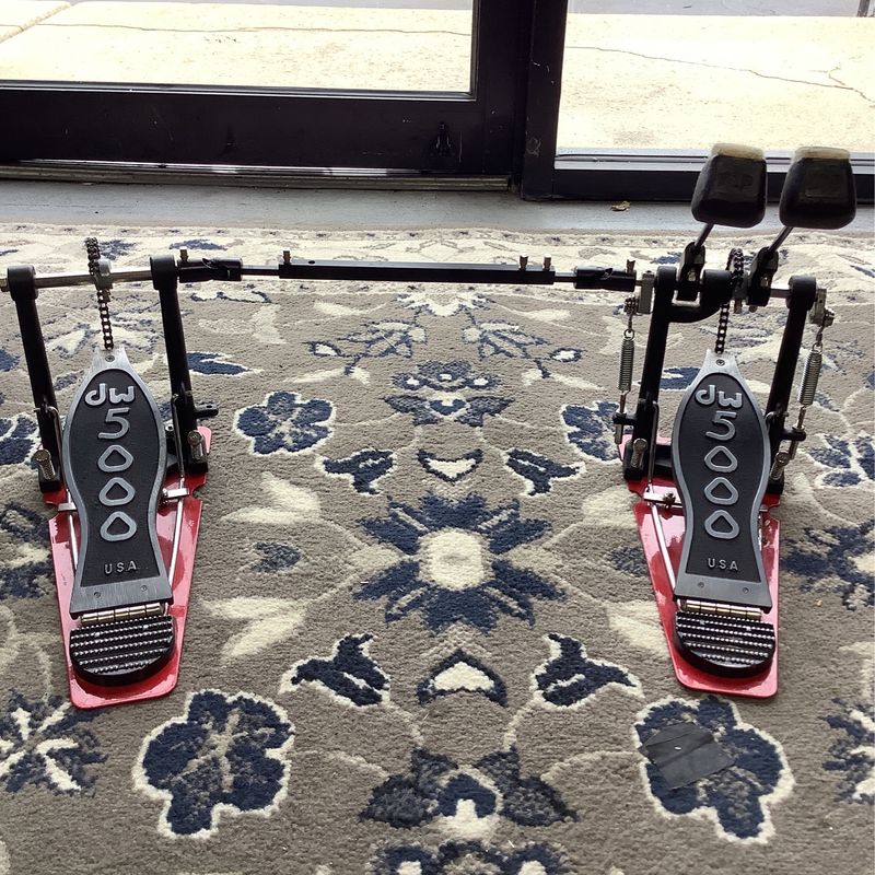 DW 5000 Single-Chain Double Bass Drum Kick Pedals