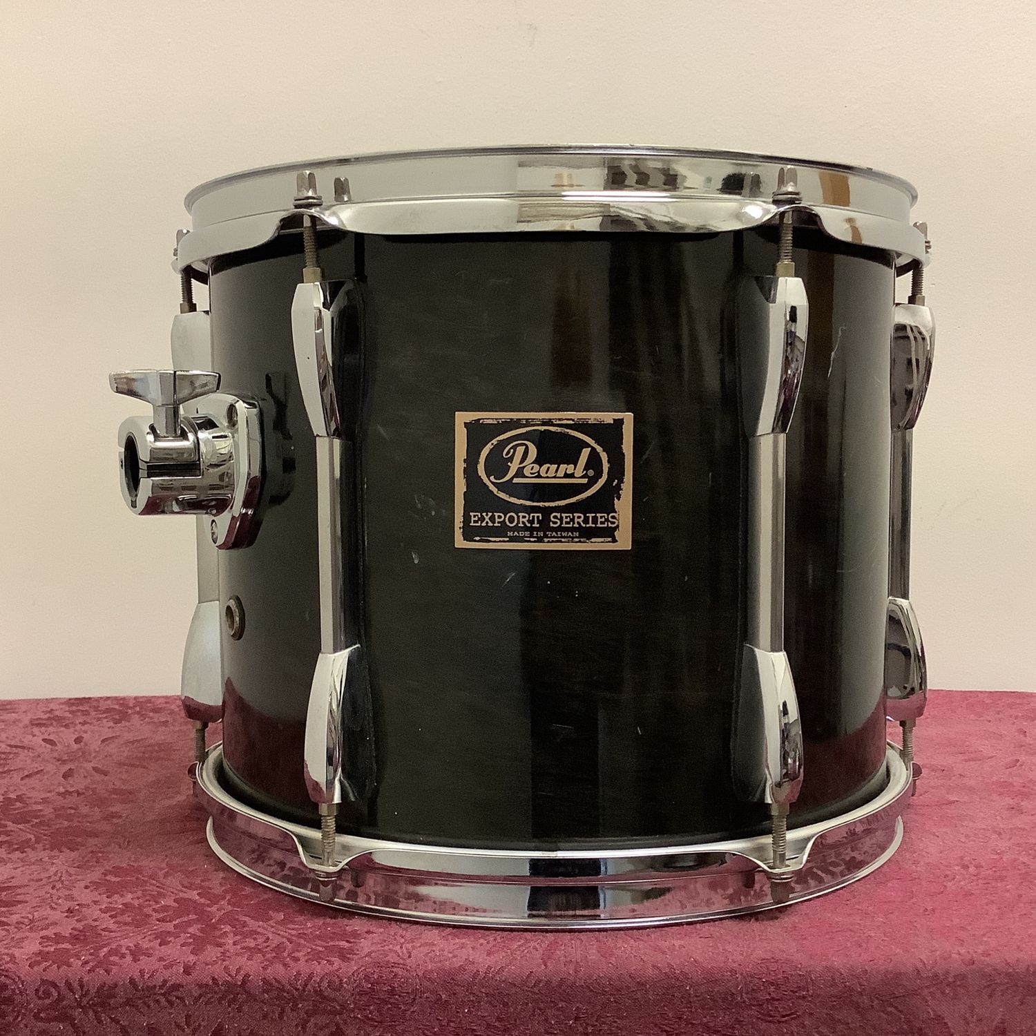 12" Pearl Export Series Green Mist Rack Tom Drum
