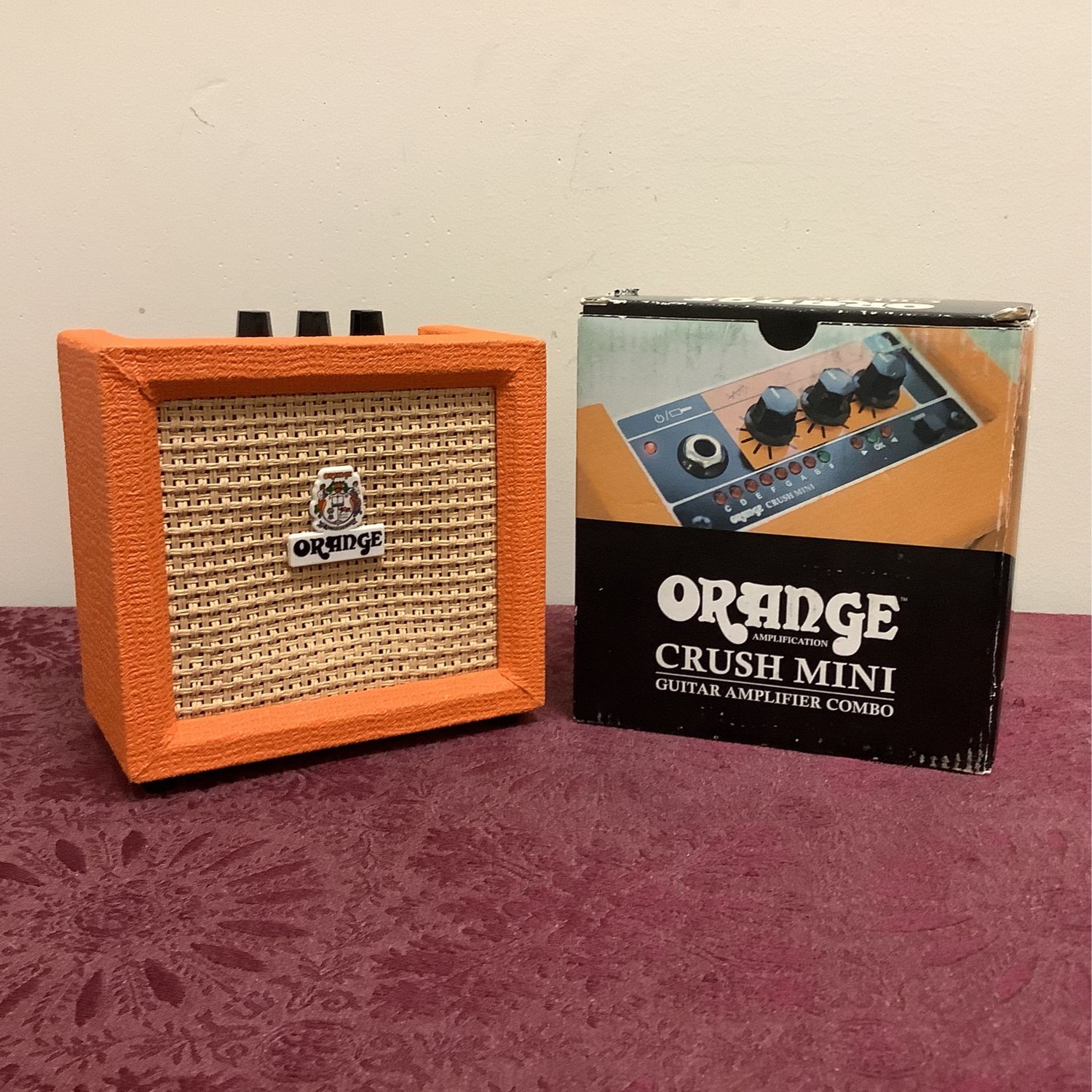 Orange Crush Mini Guitar Amplifier Combo Orange Crush Mini Guitar Amplifier Combo