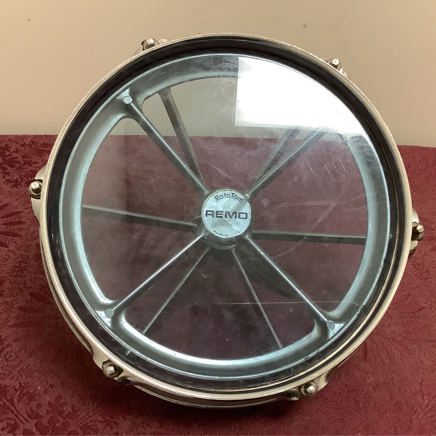 10" Remo Chrome Roto Tom