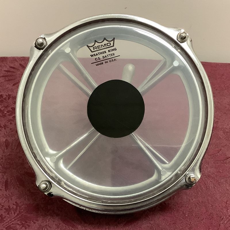8" Remo Chrome Roto Tom