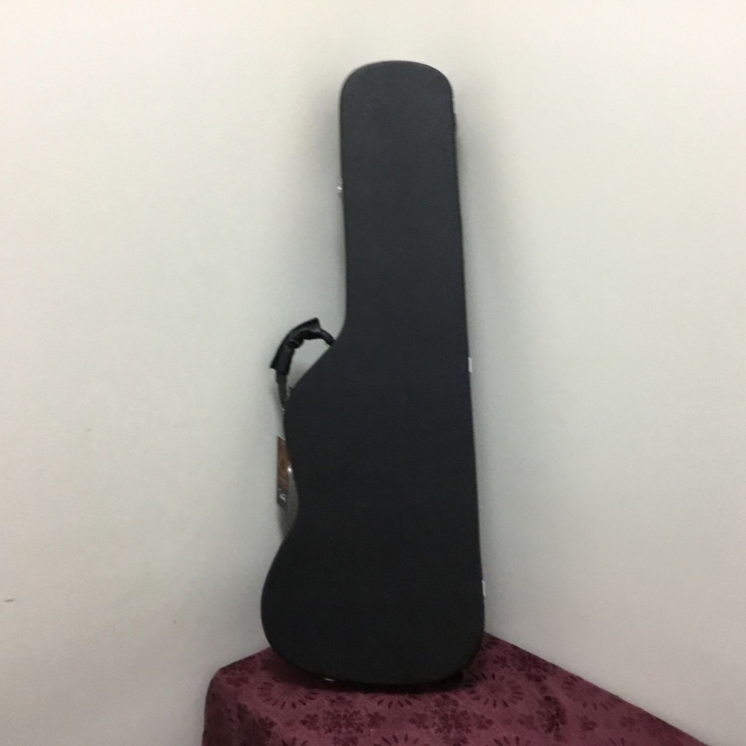 Glarry Strat/Tele Style Electric Guitar Straight Flange Hard Shell Lockable Carrying Case