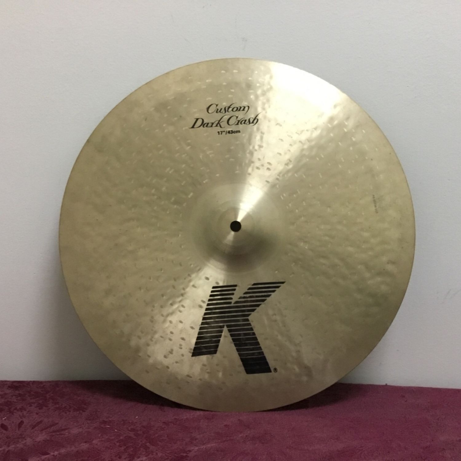 17" Zildjian K Custom Dark Crash Cymbal