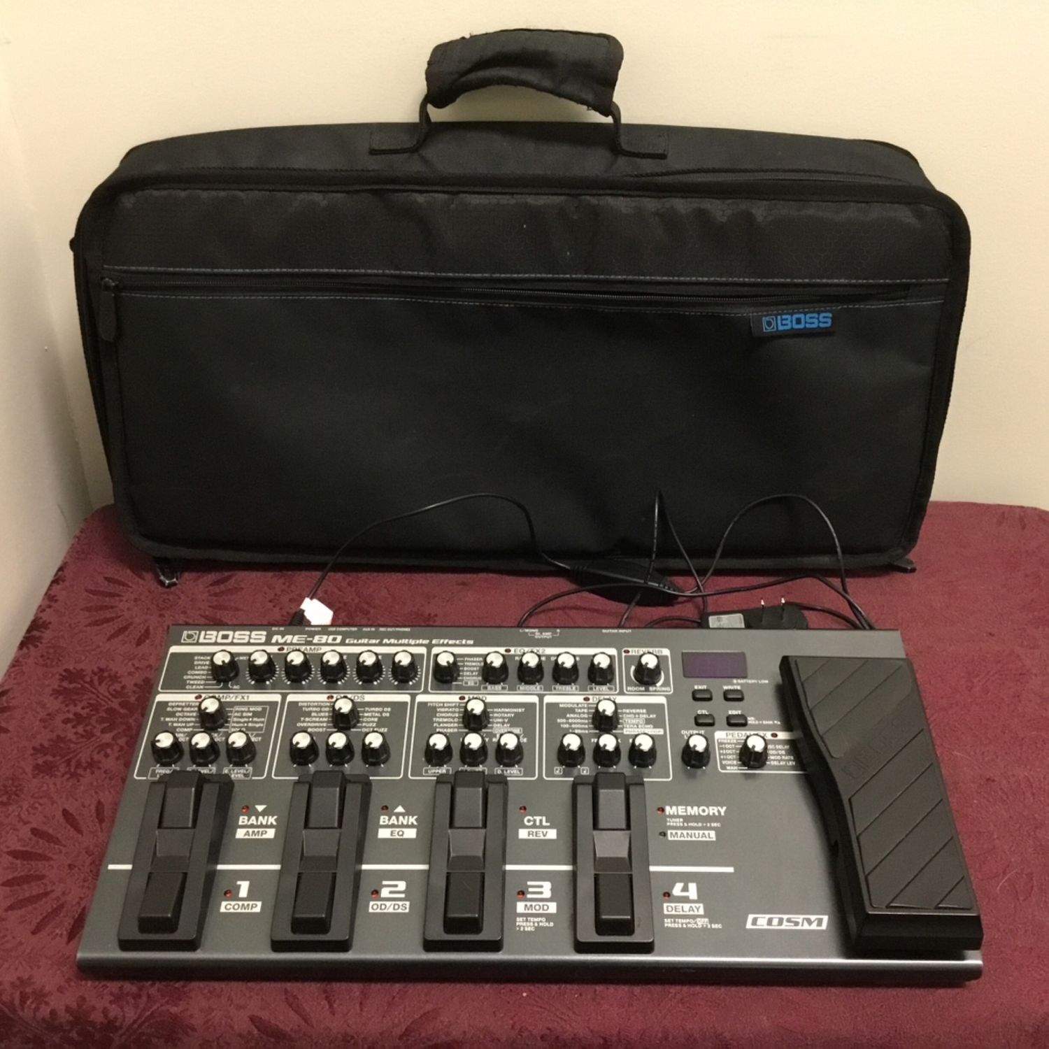Boss ME-80 Guitar Multi-Effects w/Boss Bag