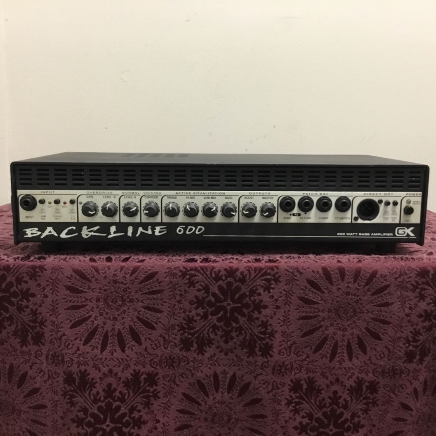 Gallien-Krueger Backline 600 300-Watt Bass Amp Head