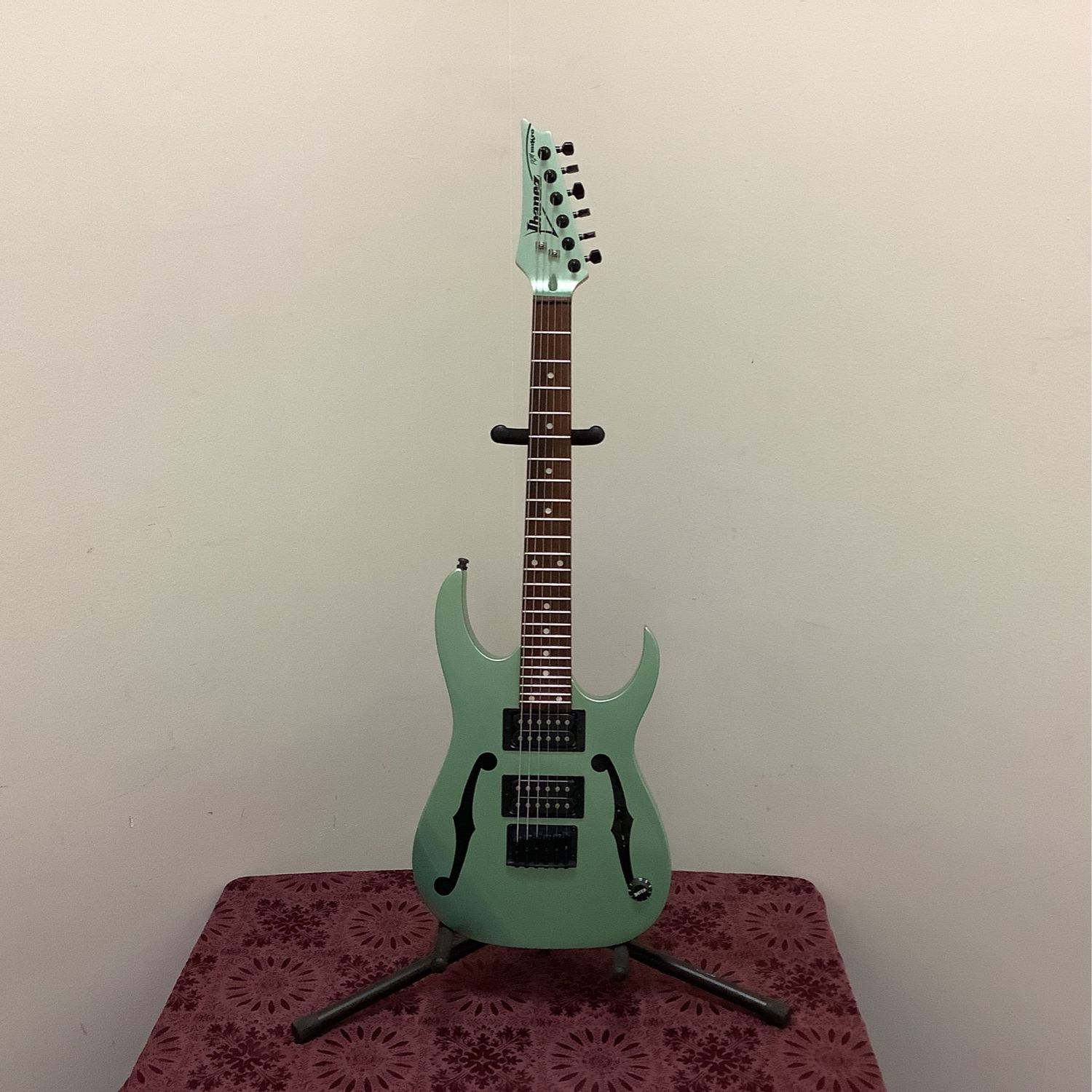 Ibanez PGMM21 Paul Gilbert Signature miKro Electric Guitar Metallic Light Green