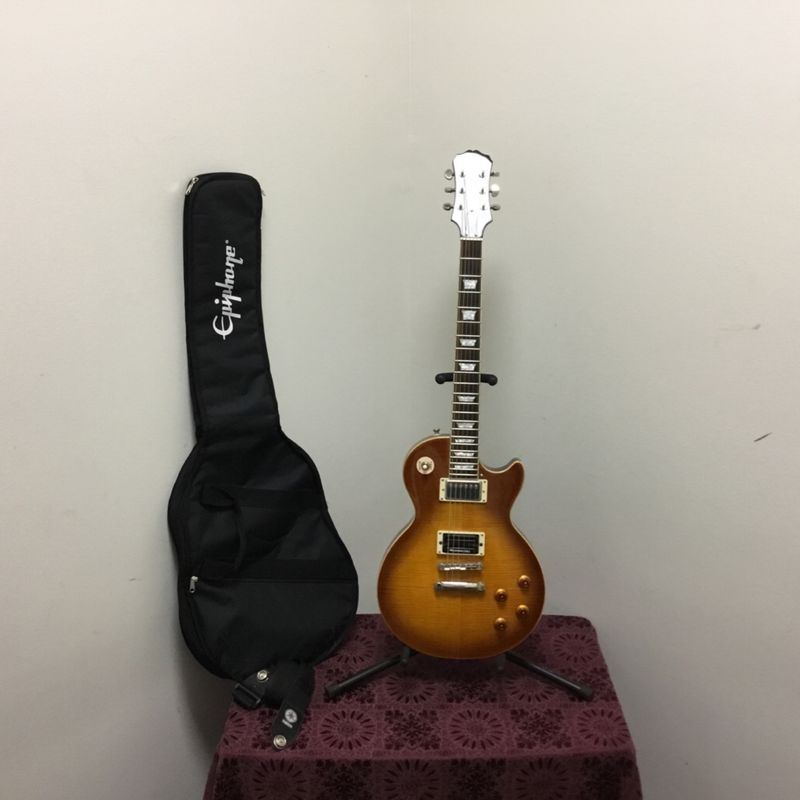 Epiphone Les Paul Standard Pro Plus Top Electric Guitar w/Gig Bag