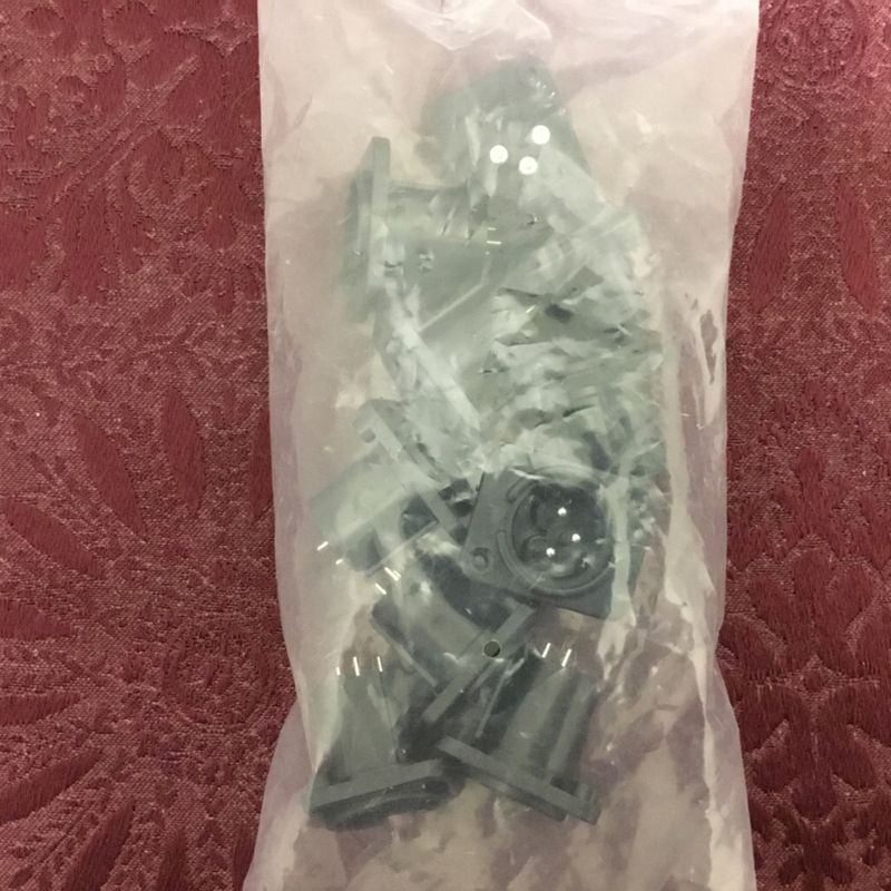 XLR Panel Mount Chassis 3pin Male Socket (10 Pack Black Male)