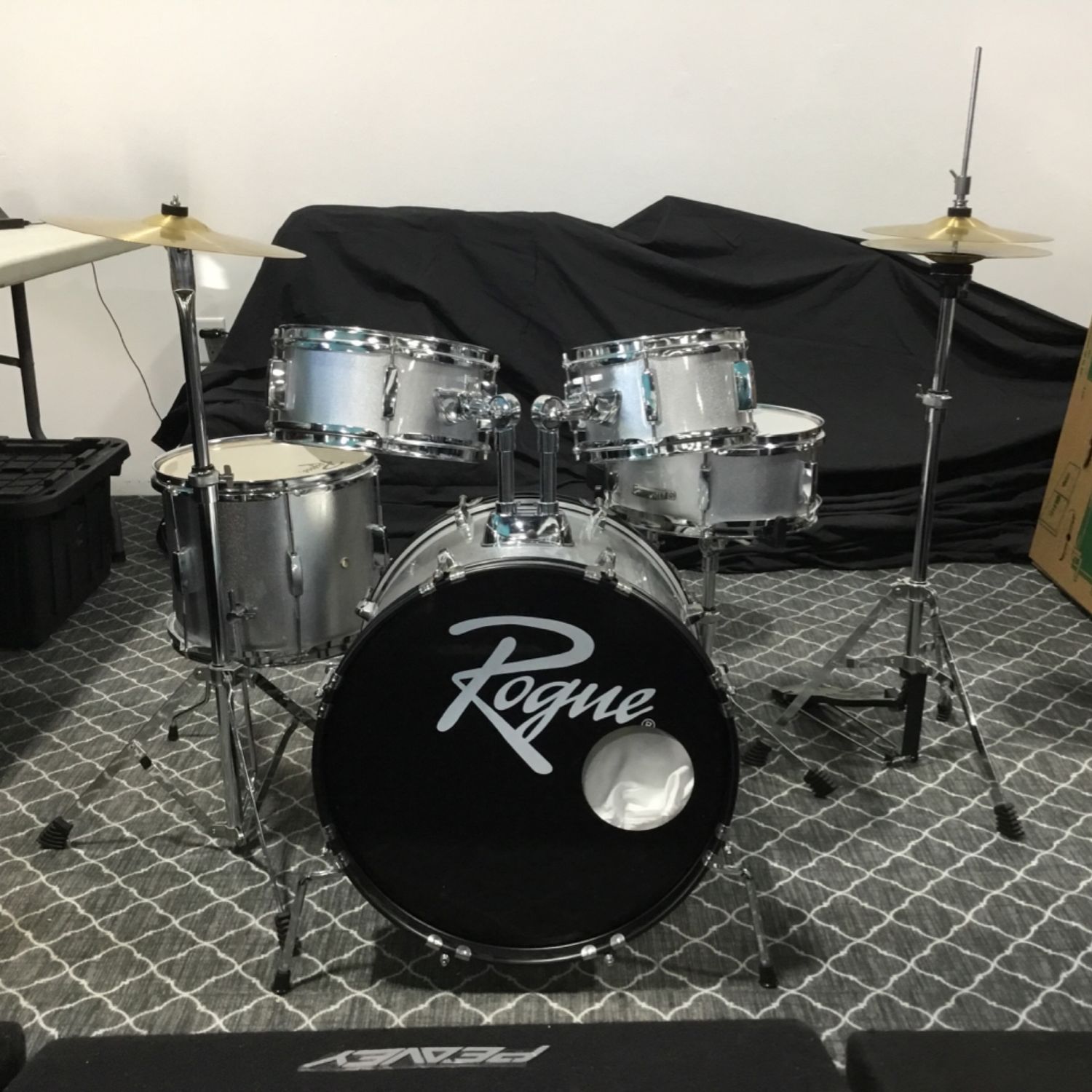Rogue Junior Kicker 5-Piece Drum Set