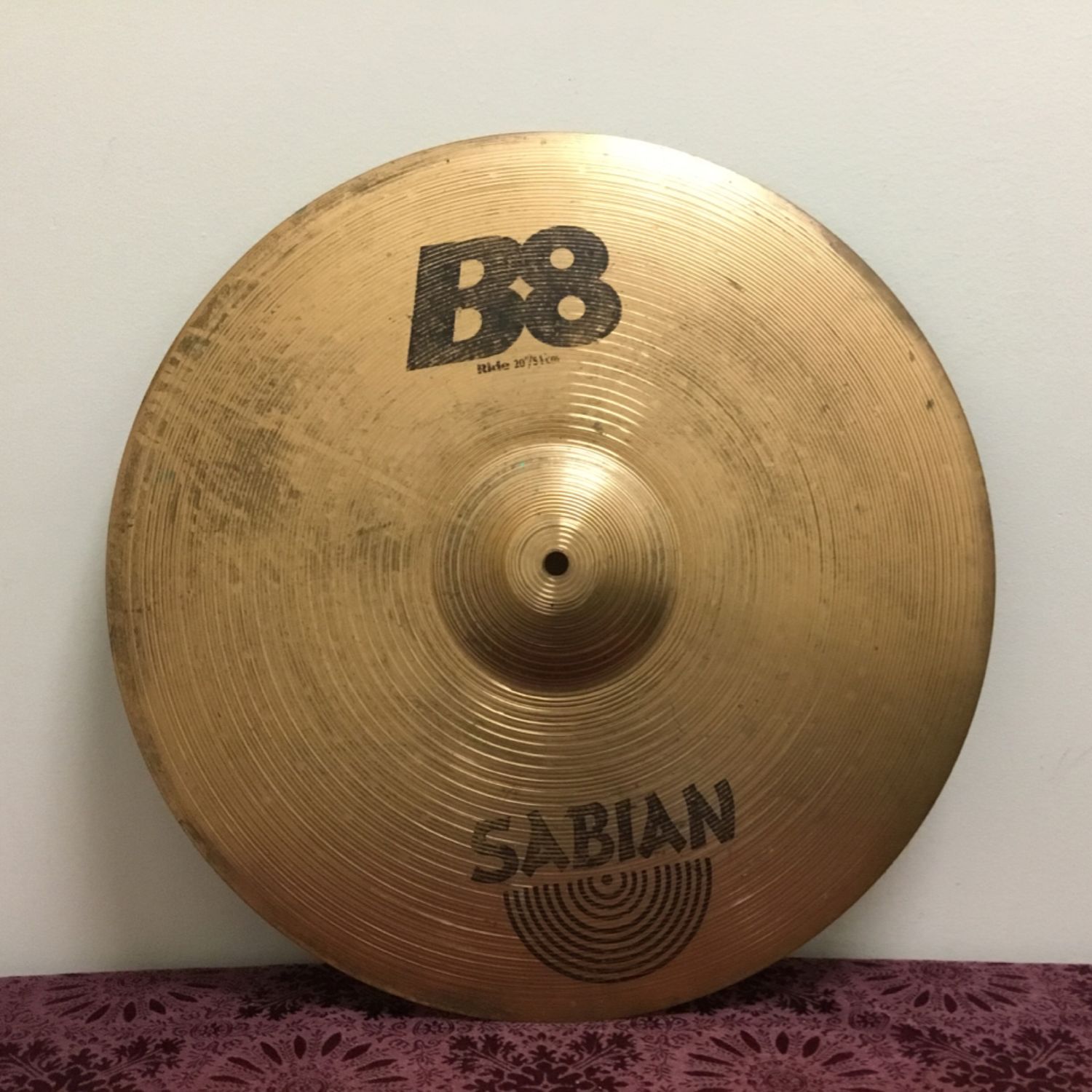 20" Sabian B8 Ride Cymbal