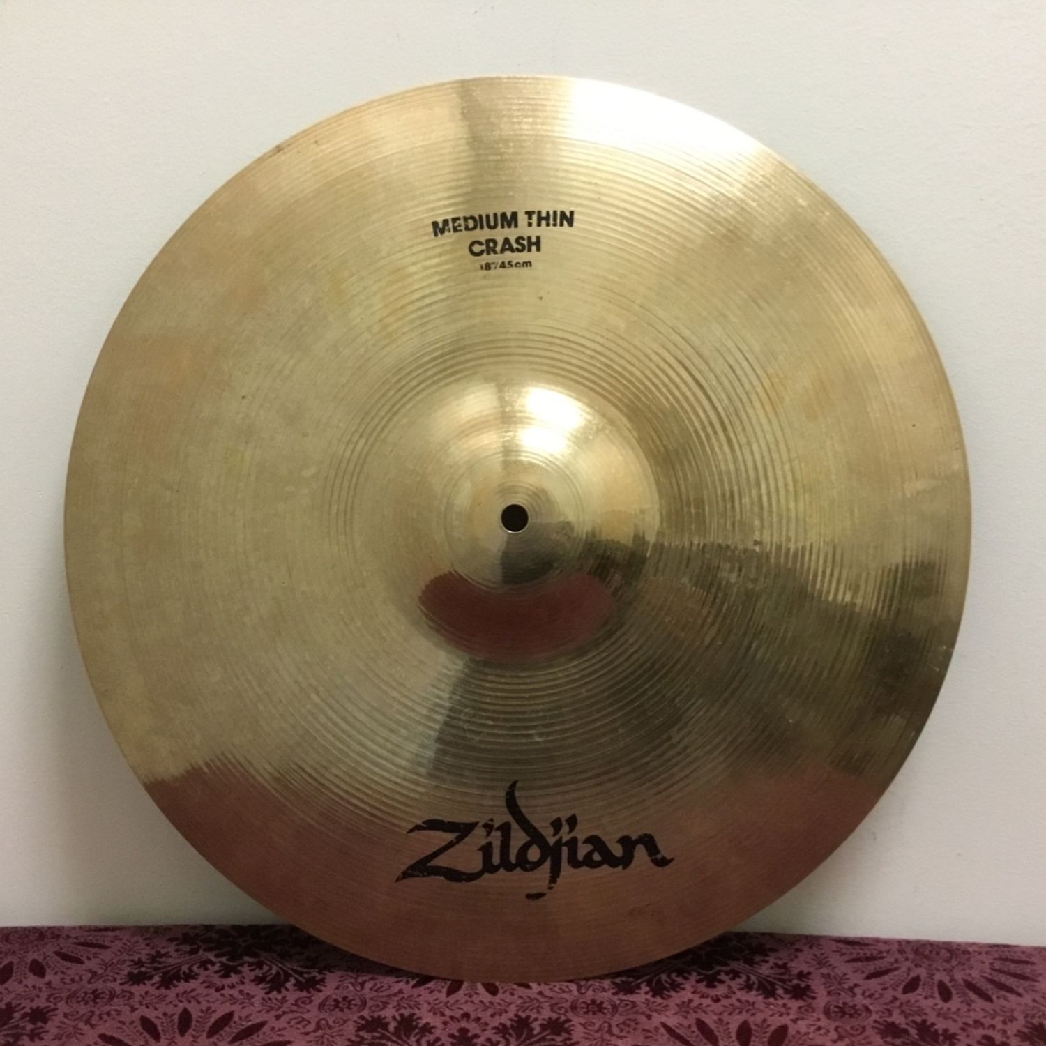 18” Zildjian A Medium Thin Crash Cymbal