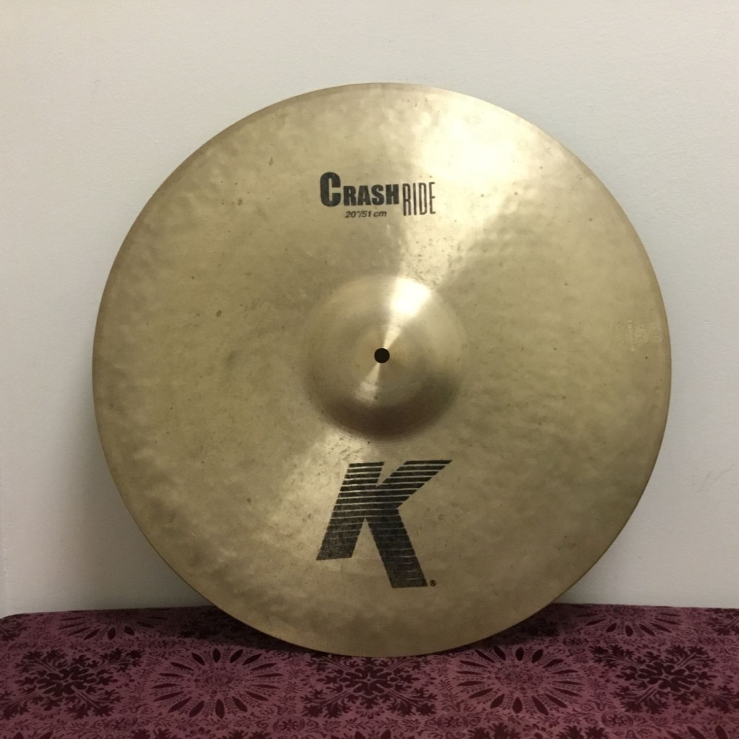 20" Zildjian K Crash/Ride Cymbal