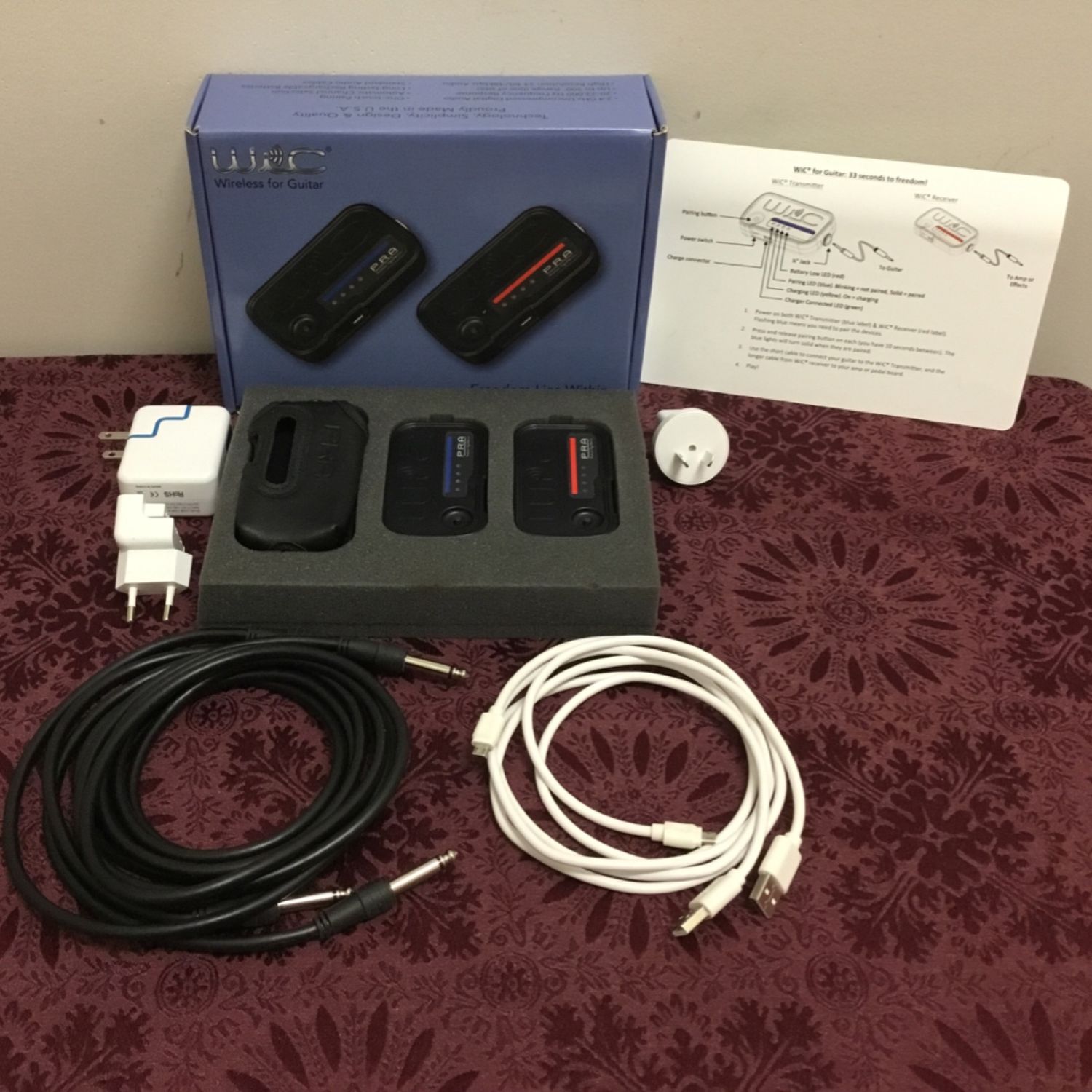 PRA Audio Systems WiC Wireless for Guitar