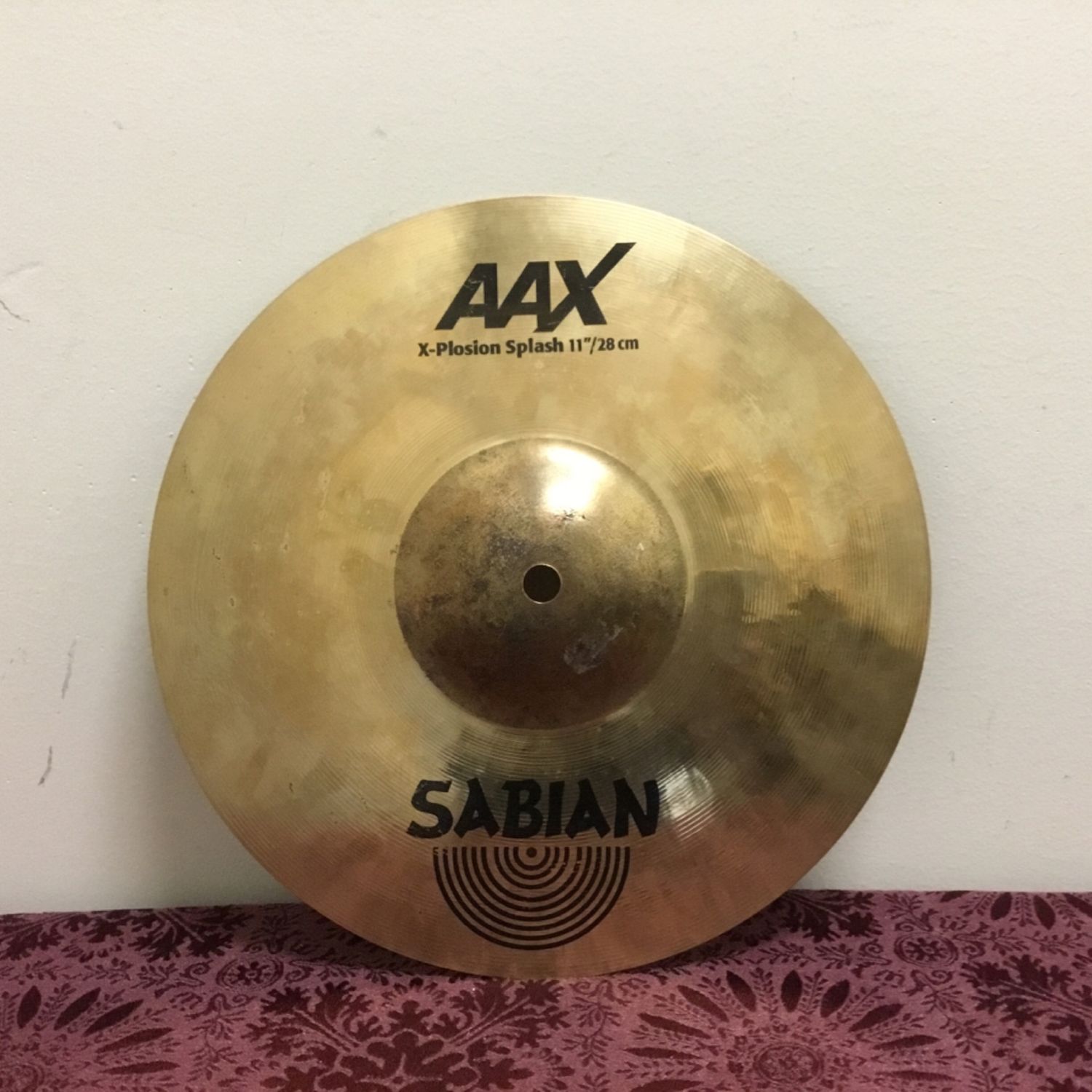 11 11" Sabian AAX X-Plosion Splash Cymbal