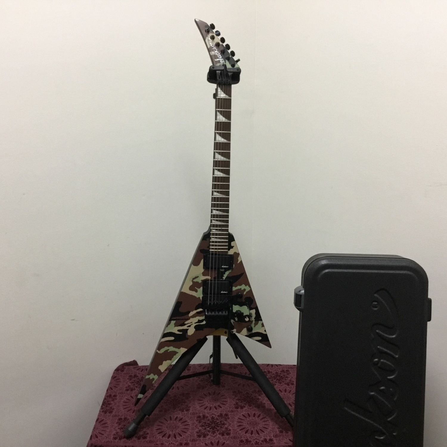 2021 Jackson X Series RRX24 Camo Rhoads Electric Guitar w/TSA Hardshell Case
