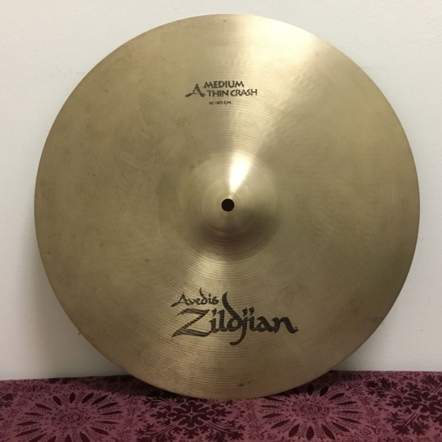 16 16" Zildjian Medium Thin Crash Cymbal