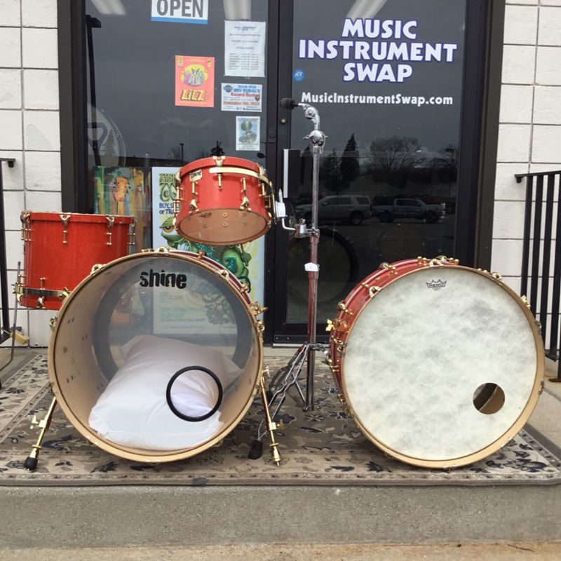 Shine USA Custom 12"/16"/24" w/24" Subwoofer Drum Set