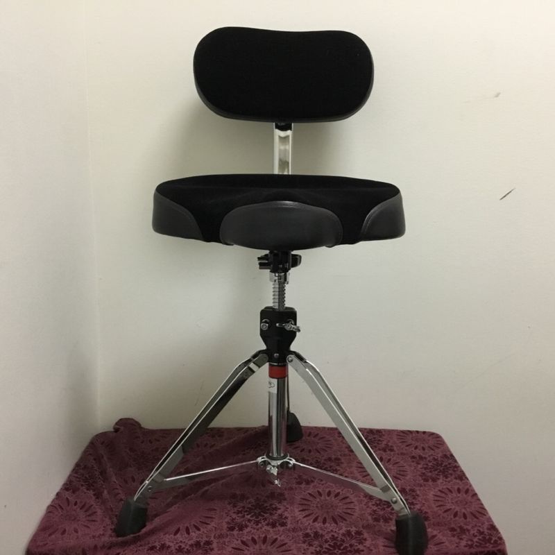 Gibraltar 9608MB Moto-style Drum Throne with Backrest