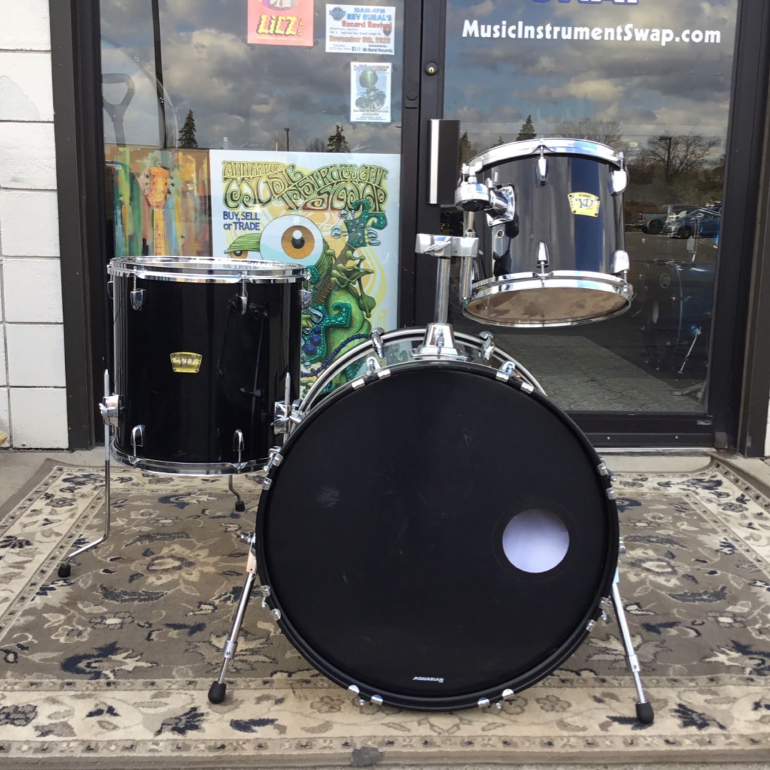 Yamaha YD Series 12"/16"/22" Drum Set