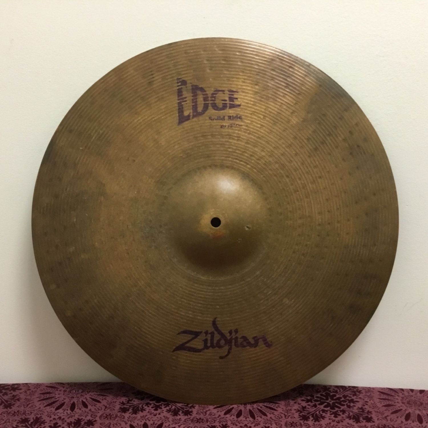 20 20" Zildjian Edge Solid Ride Cymbal