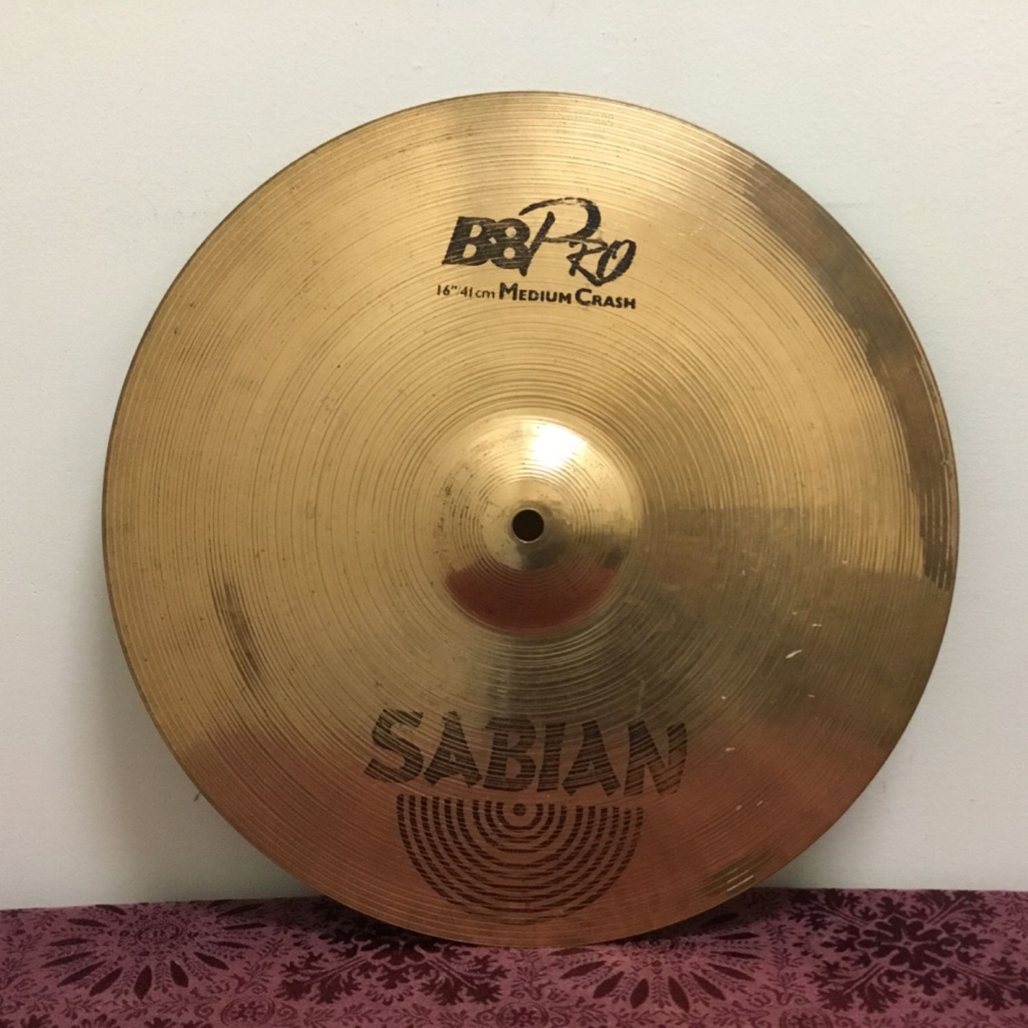 16 16" Sabian B8 Pro Medium Crash Cymbal