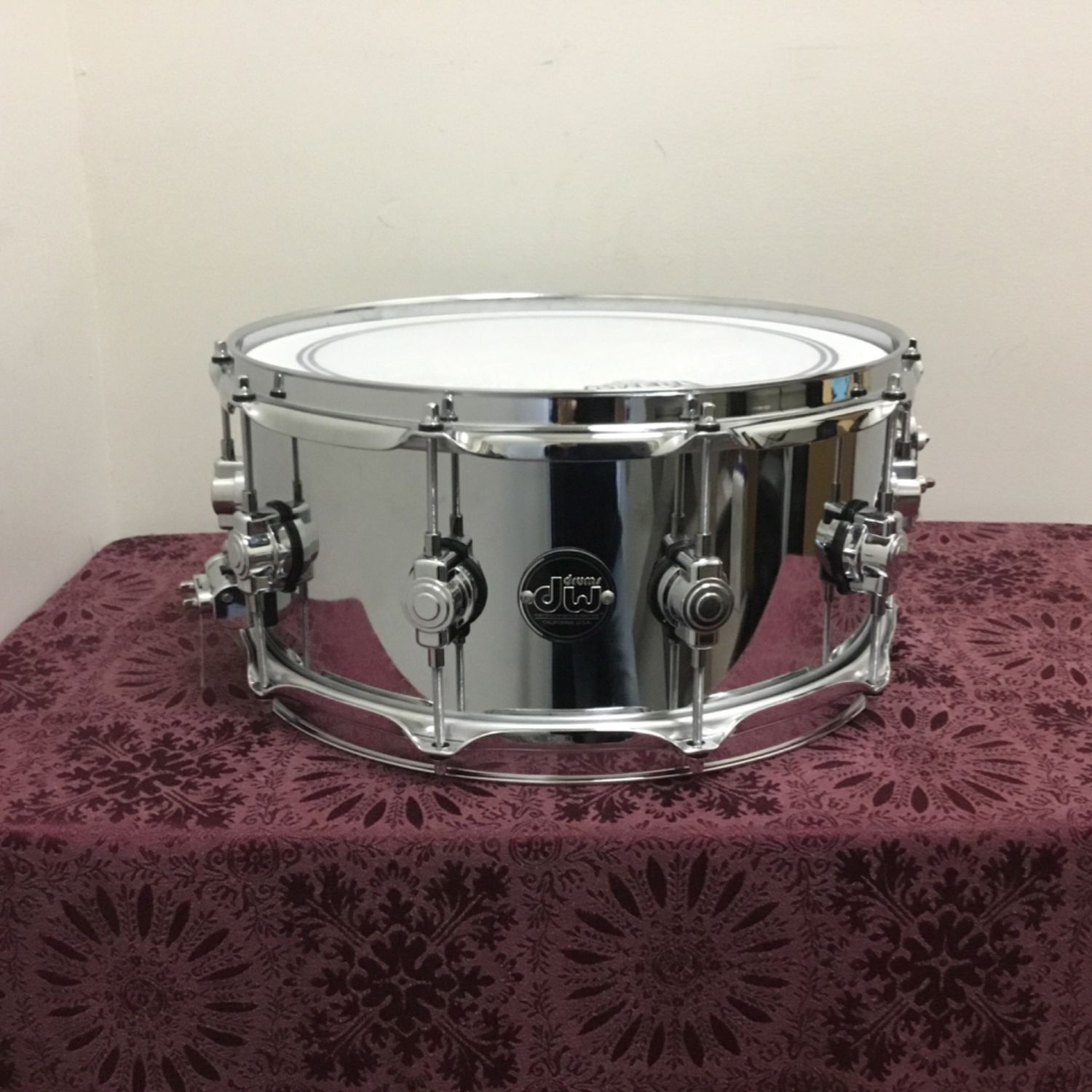 DW Performance Series Steel 14 DW Performance Series Steel 14" x 6.5" Snare Drum - Polished Chrome