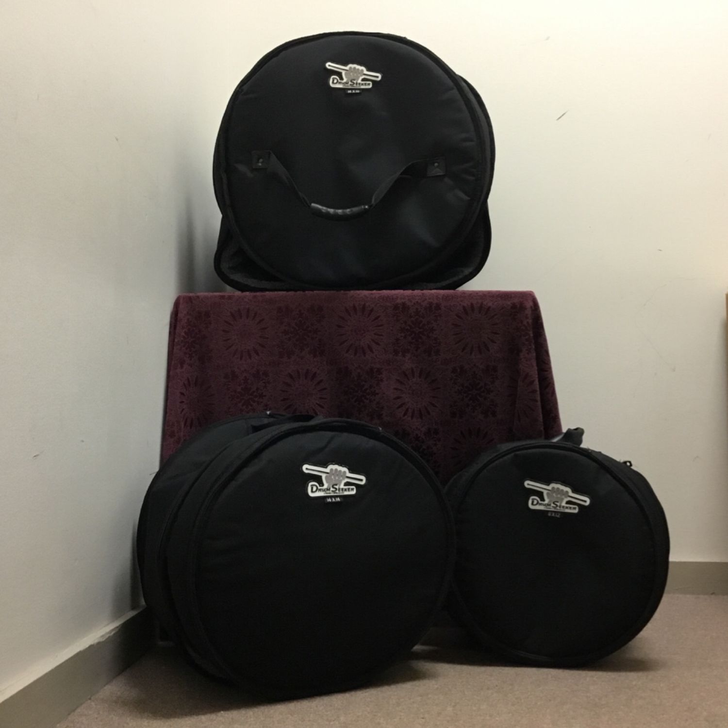 Humes & Berg Drum Seeker Drum Bags (8x12, 14x14, 14x18) Humes & Berg Drum Seeker Drum Bags (8x12, 14x14, 14x18)