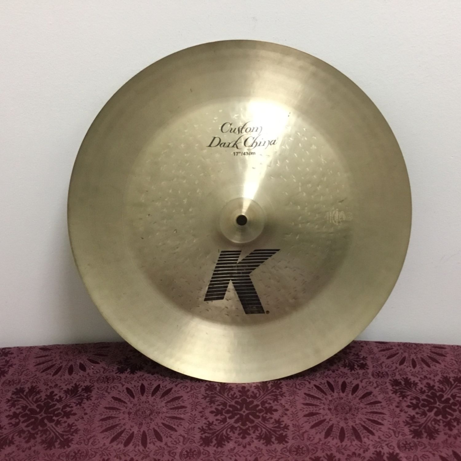 17” Zildjian K Custom Dark China Cymbal 17” Zildjian K Custom Dark China Cymbal
