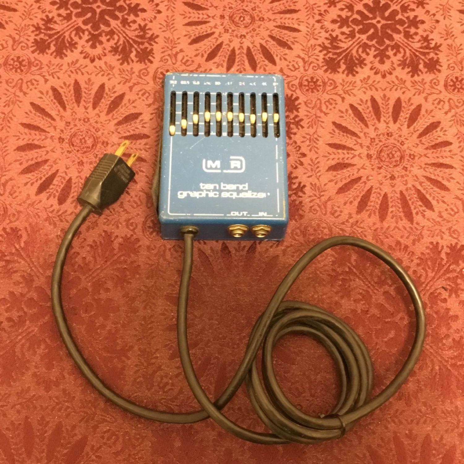 MXR Ten Band Graphic Equalizer MXR Ten Band Graphic Equalizer