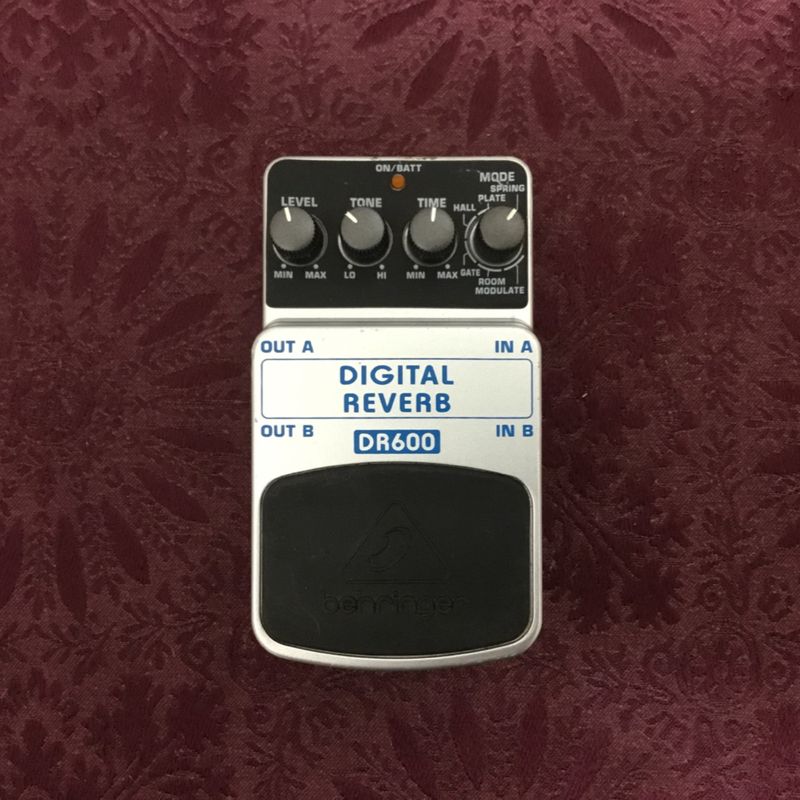Behringer DR600 Digital Reverb Guitar Pedal