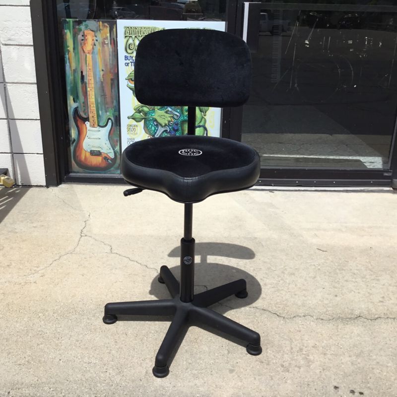 Roc N Soc Hydraulic Lunar Series Drum Throne w/Backrest