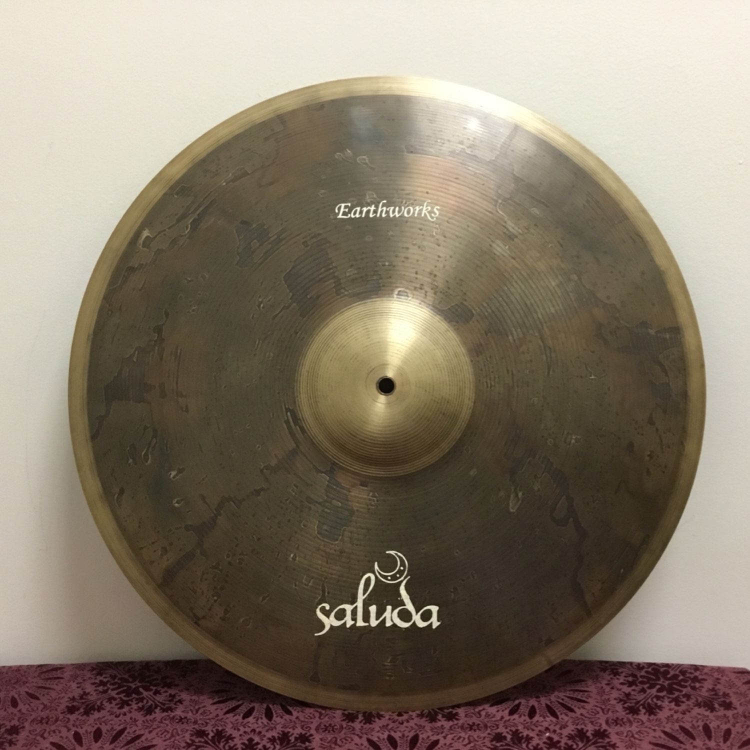 22 22" Saluda Earthworks Ride Cymbal
