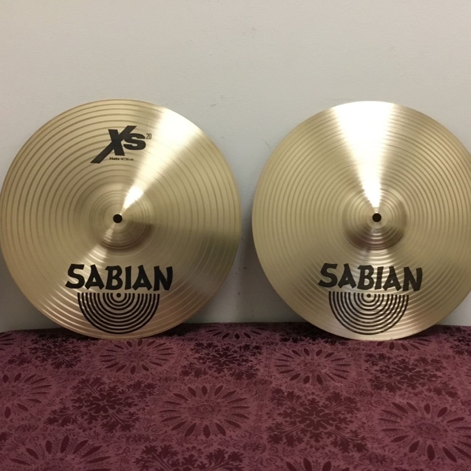 14 14" Sabian XS20 Hi-Hats