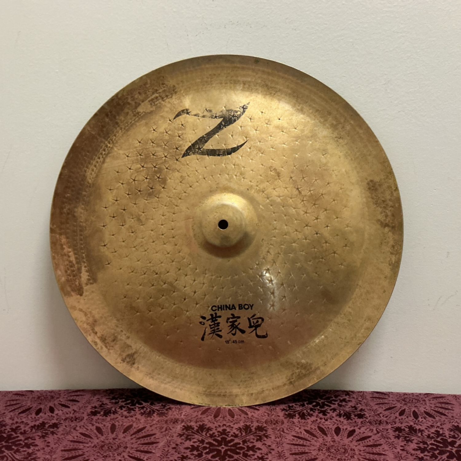 18 18" Zildjian Z Custom China Boy Cymbal (Star Pattern)