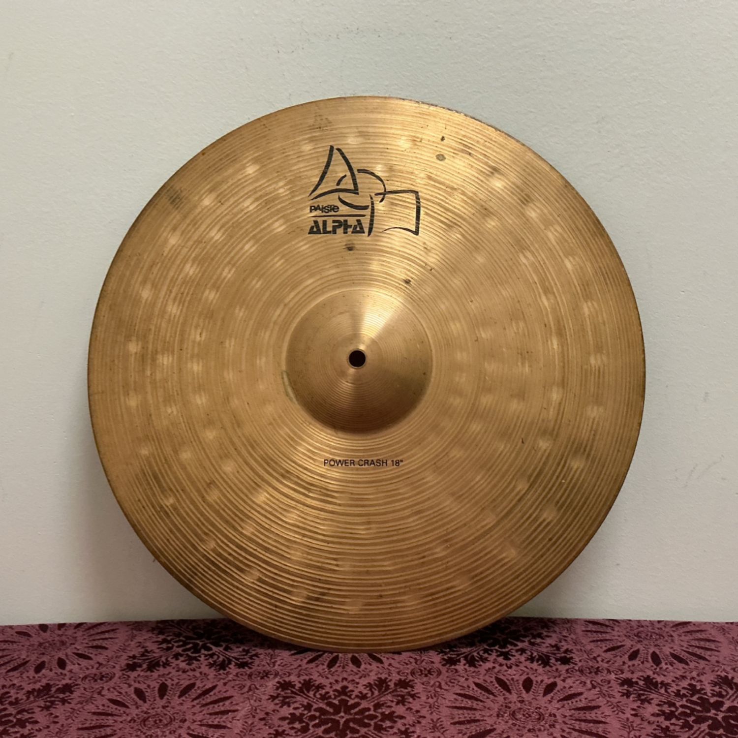 18 18" Paiste Alpha Power Crash Cymbal