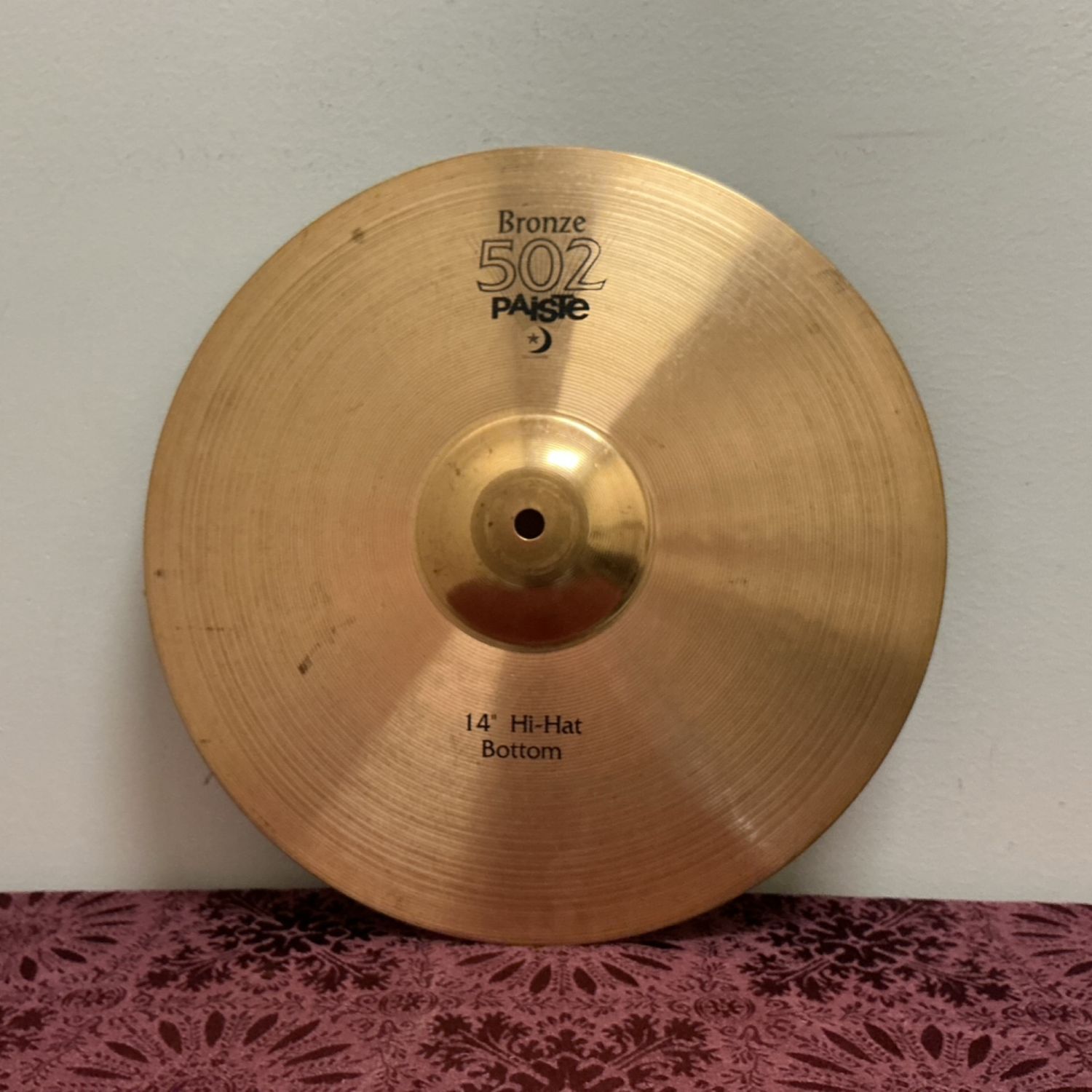 14 14" Paiste 502 Bronze Hi-Hat (Bottom Hat Only)