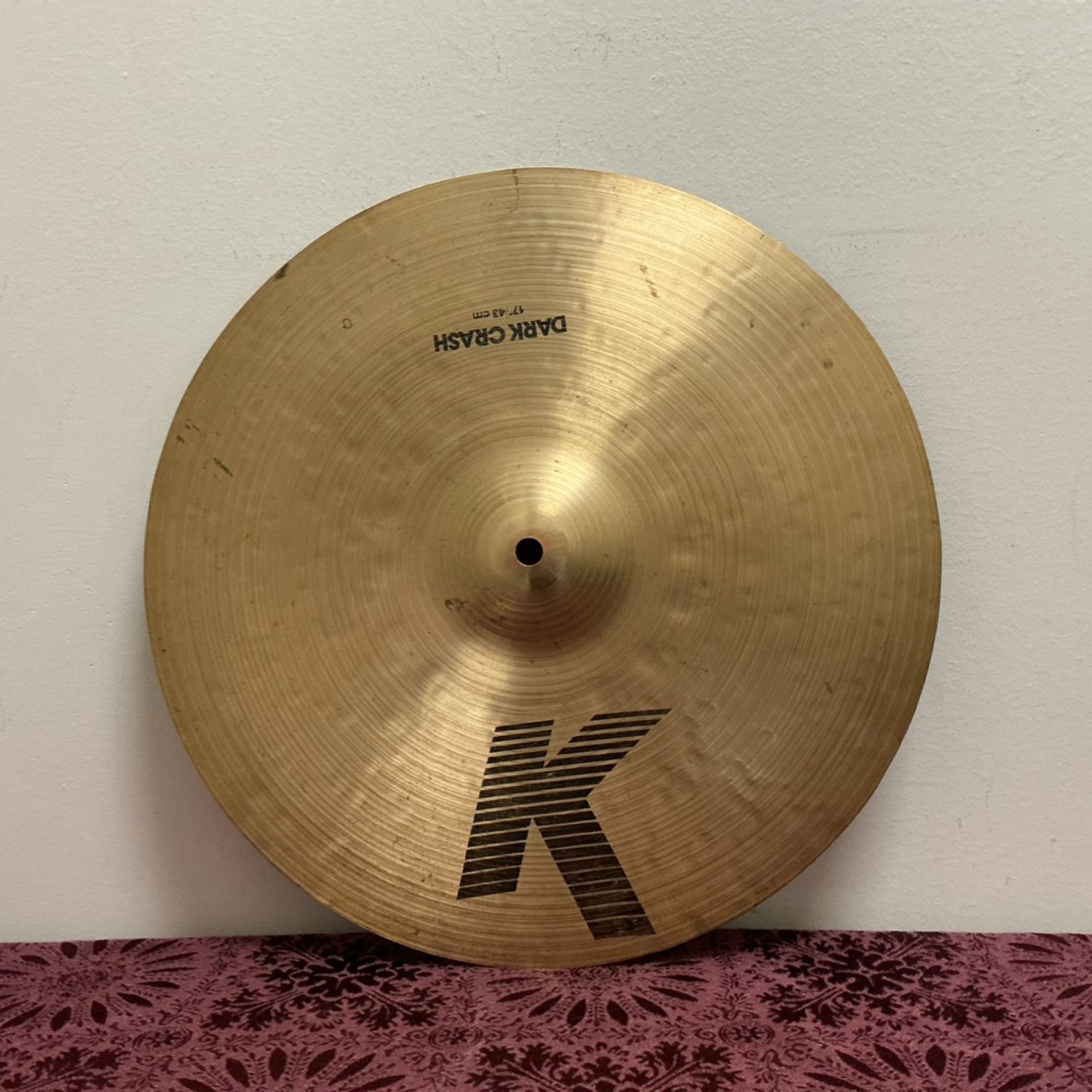 17 17" Zildjian K Dark Crash Cymbal