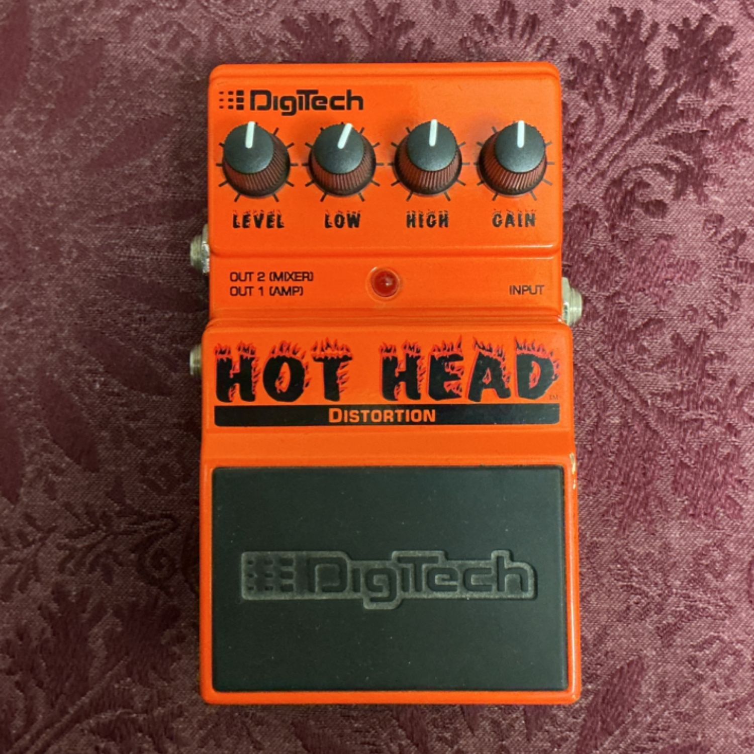 DigiTech Hot Head Distortion Guitar Effects Pedal
