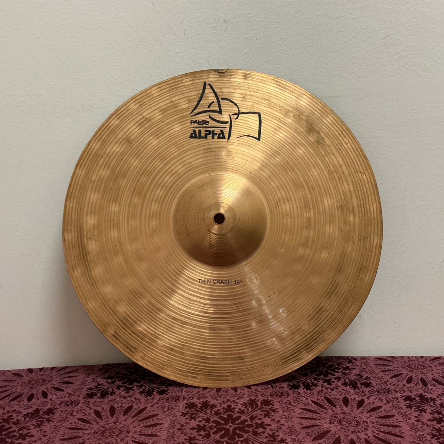 18 18" Paiste Alpha Thin Crash Cymbal (Flea Bite)