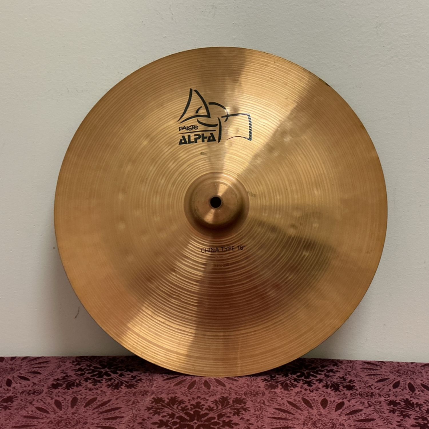 16 16" Paiste Alpha China Type Cymbal