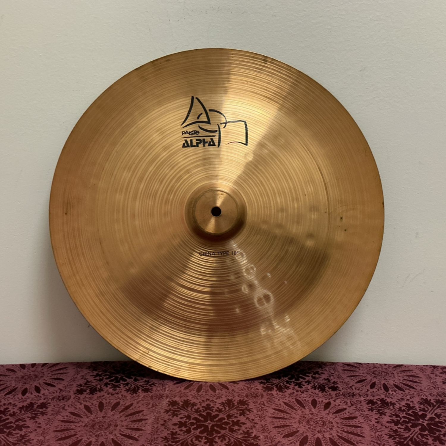 18 18" Paiste Alpha China Type Cymbal