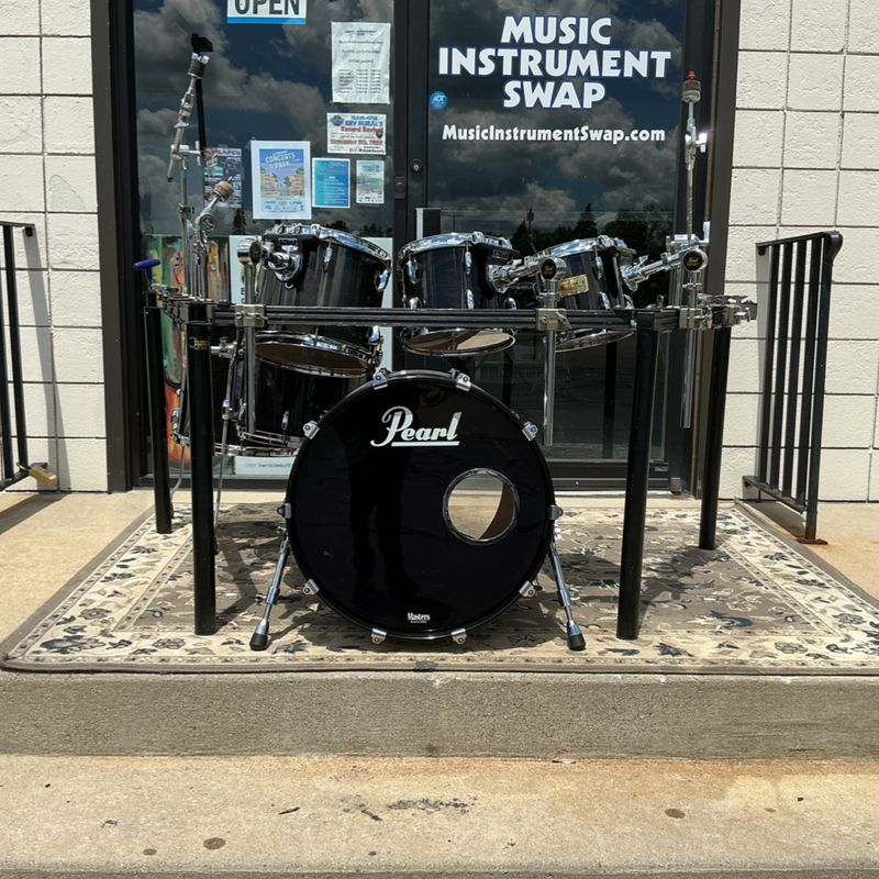 Pearl Masters Custom (Maple) 8"/10"/12"/14"/16"/22" Drum Set w/Rack