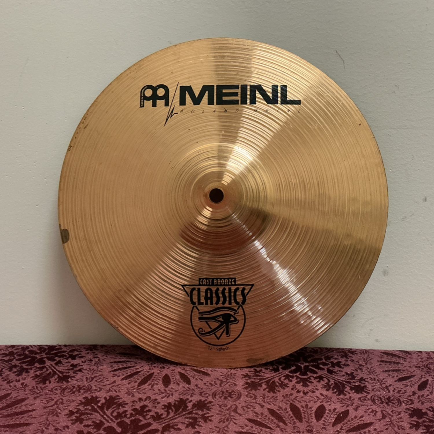 12 12" Meinl Cast Bronze Classics Splash Cymbal