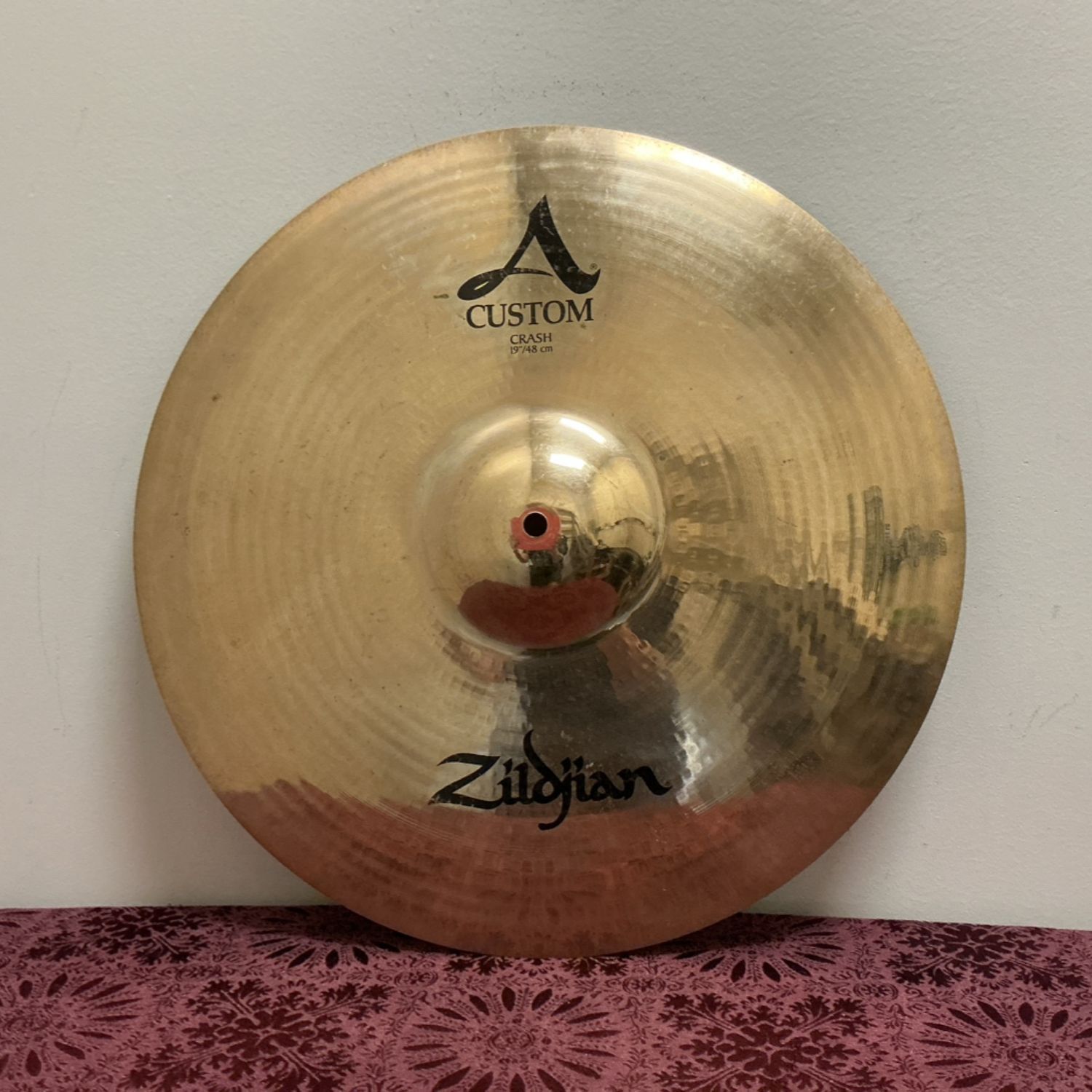 19 19" Zildjian A Custom Crash Cymbal