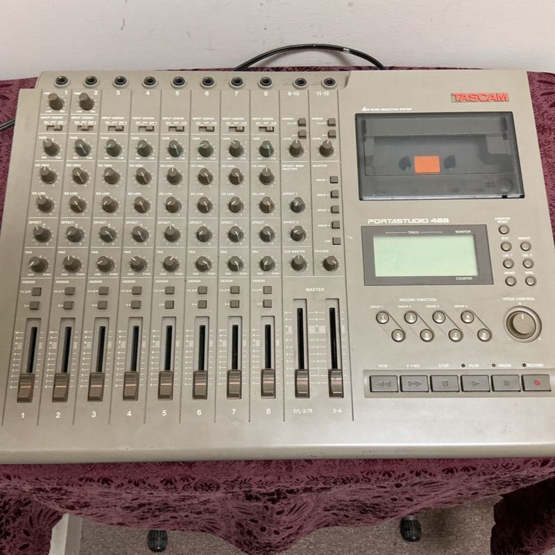 TASCAM 488 PortaStudio 8-Track Cassette Recorder