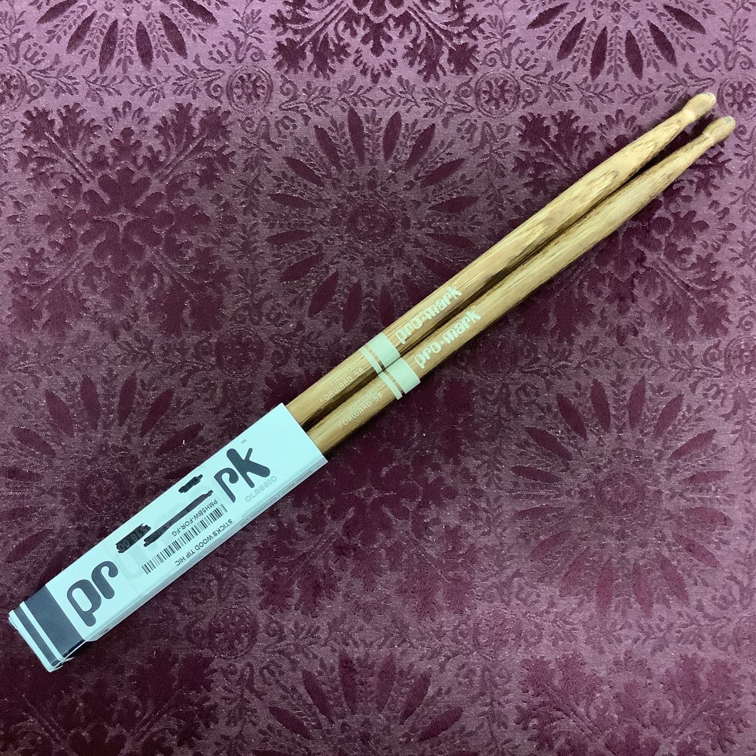 Promark FireGrain Forward 5B Wood Tip Drumsticks Promark FireGrain Forward 5B Wood Tip Drumsticks