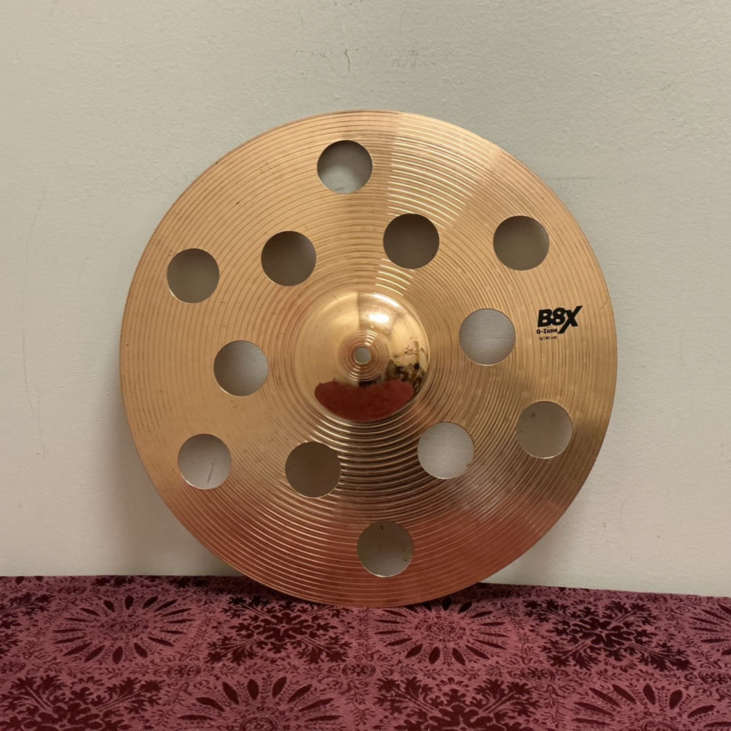 16 16" Sabian B8X O-Zone Cymbal
