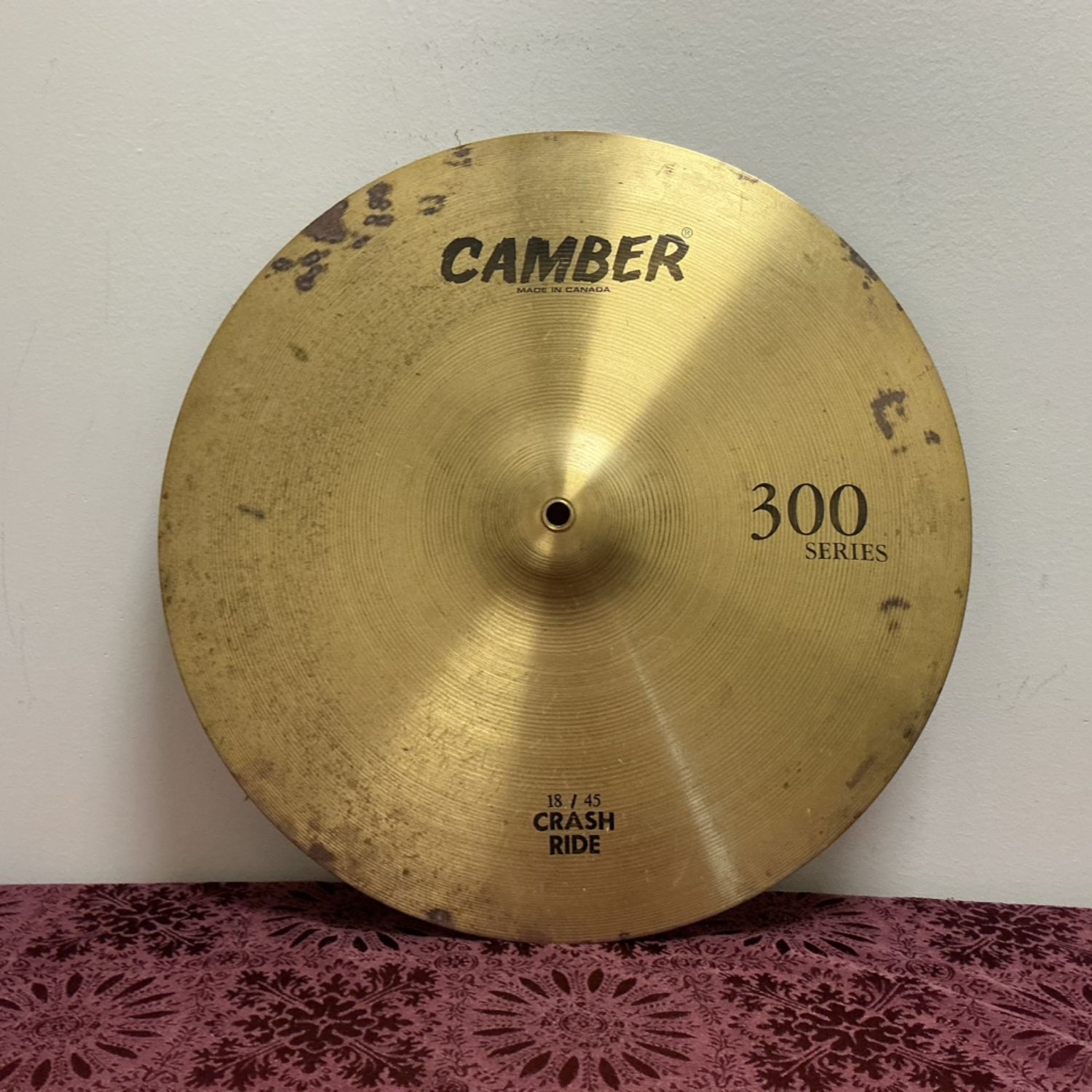 18 18" Camber 300 Series Crash/Ride Cymbal